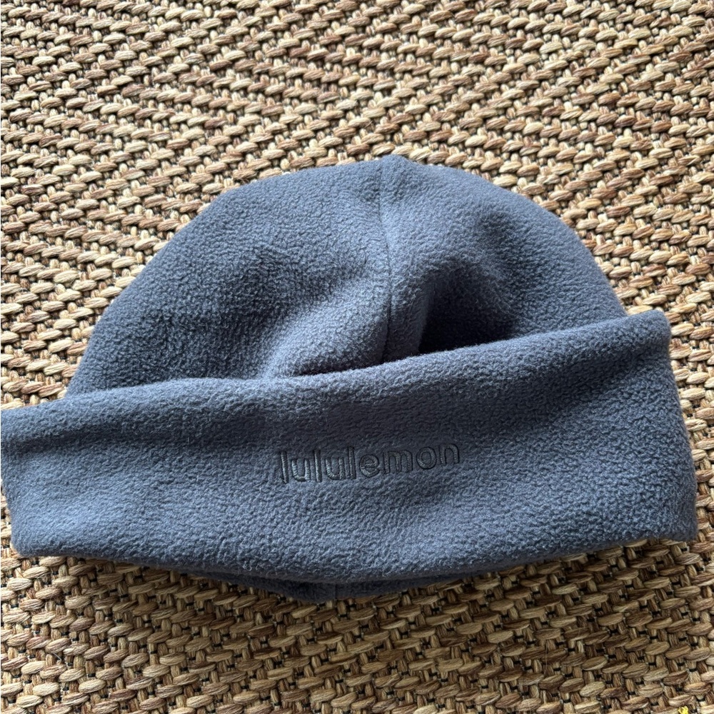 Lululemon Charcoal Fleece Hat